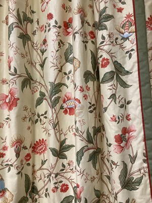 Lot 1072 - Chintz Garden, Sanderson Collection; two pairs...