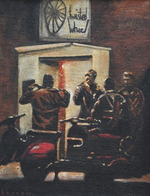 Lot 1022 - David Barrow (b.1959) "Twisted Wheel" Signed,...