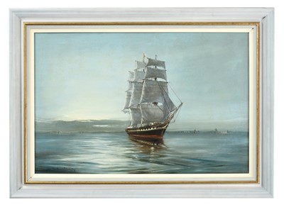 Lot 652 - John Bentham-Dinsdale (1927-2008) "Becalmed,...