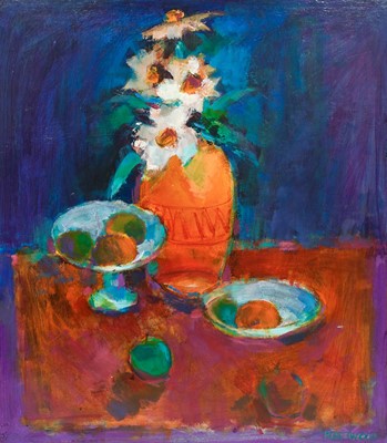 Lot 1012 - Neville Fleetwood (1932-2021) Still life with...