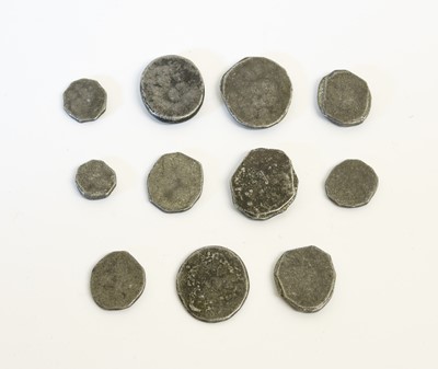 Lot 35 - A Small Collection of Roman Style Lead Seals;...
