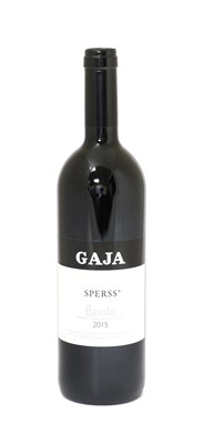 Lot 2118 - Gaja, Sperss 2015 Barolo, Italy, (one bottle)
