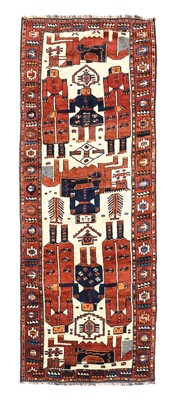 Lot 653 - Unusual Lori Rug West Iran, circa 1940 The...