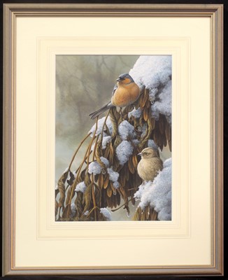 Lot 233 - Andrew Hutchinson (b.1951) Chaffinch and nest...