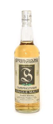 Lot 2252 - Springbank 15 Year Old Campbeltown Single Malt...