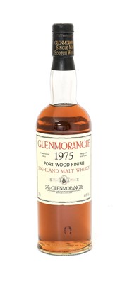 Lot 2207 - Glenmorangie 1975 Port Wood Finished Highland...