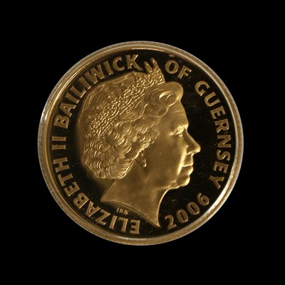 Lot 276 - Guernsey, Gold £25 Coin 2006, (.917gold,...