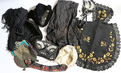 Lot 2196 - Early 20th Century Costume Accessories,...