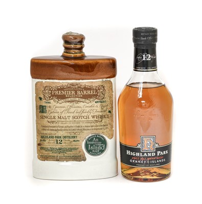 Lot 2216 - Highland Park 12 Year Old Single Barrel Single...