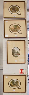 Lot 1046 - A Group of Baxter Prints, depicting rural...