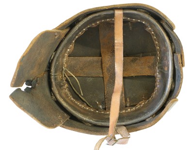 Lot 143 - A Rare First World War Tank Driver's Leather...