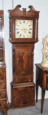 Lot 1192 - A Mahogany Eight-Day Longcase Clock, early...