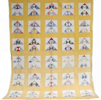 Lot 2007 - Early 20th Century American Patchwork Quilt...