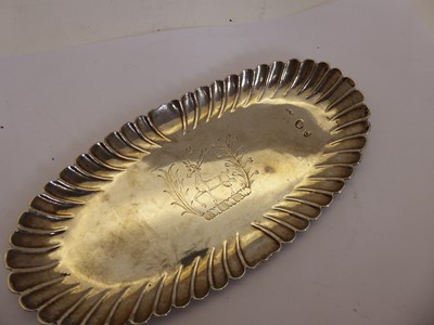 Lot 2192 - A George II Irish Silver Spoon-Tray