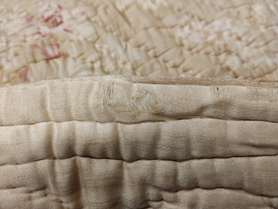 Lot 2189 - Early 20th Century Whole Cloth Quilt,...