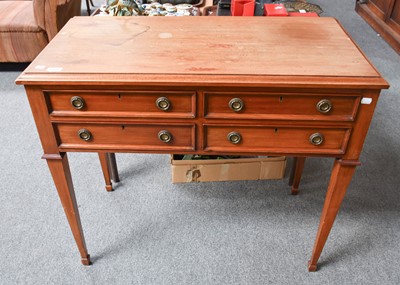 Lot 1195 - A Mahogany Canteen Table, first half 20th...