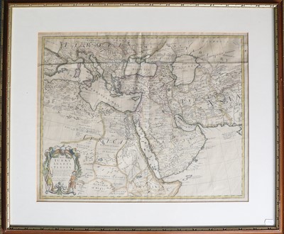 Lot 89 - De L'Isle (G.). A Map of Turky, Arabia &...