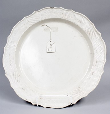 Lot 379 - A Staffordshire Salt Glazed Platter, circa...