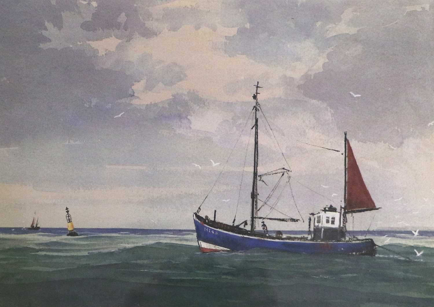 Lot 1107 - After Anthony Flemming (b.1936) ''Sailing in...