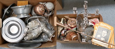 Lot 1326 - Various 19th century and Later, Pewter, Glass,...