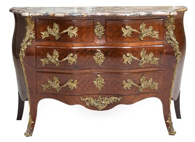 Lot 363 - A Louis XV-Style Kingwood and...