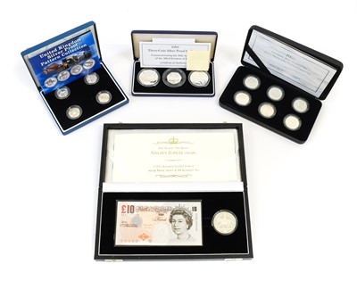 Lot 366 - Collection of UK Silver Proof Sets, comprising:...