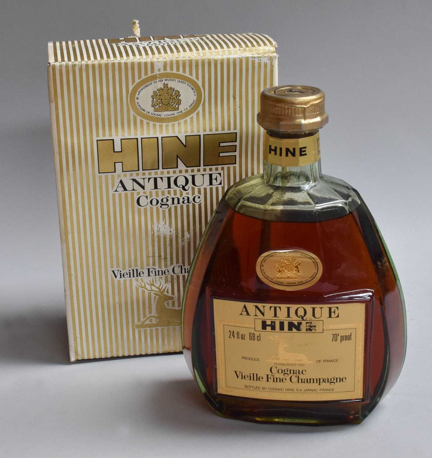 Lot 338 - Hine Antique Cognac (1 bottle) in original box