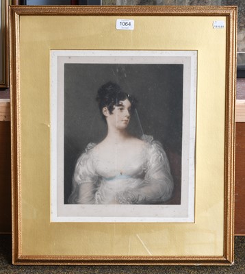 Lot 1064 - After Sir Thomas Lawrence ''Countess...