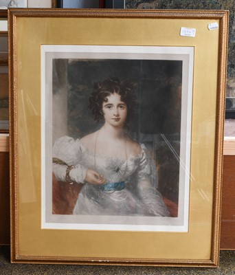 Lot 1064 - After Sir Thomas Lawrence ''Countess...