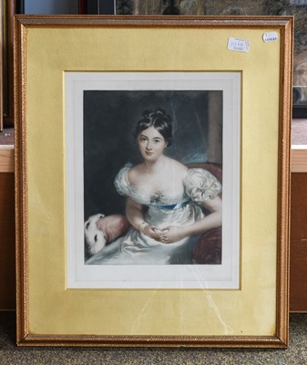 Lot 1064 - After Sir Thomas Lawrence ''Countess...