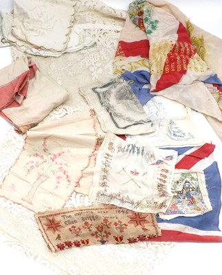 Lot 2126 - Assorted Mainly 20th Century Textiles,...