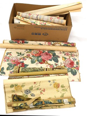 Lot 2195 - Early 20th Century Rolls of Wallpaper,...