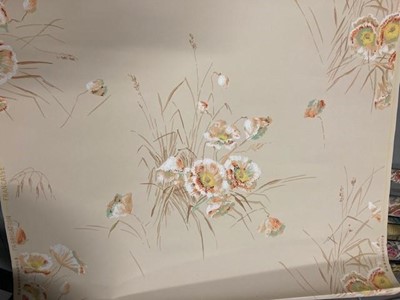 Lot 2195 - Early 20th Century Rolls of Wallpaper,...