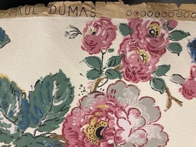 Lot 2195 - Early 20th Century Rolls of Wallpaper,...