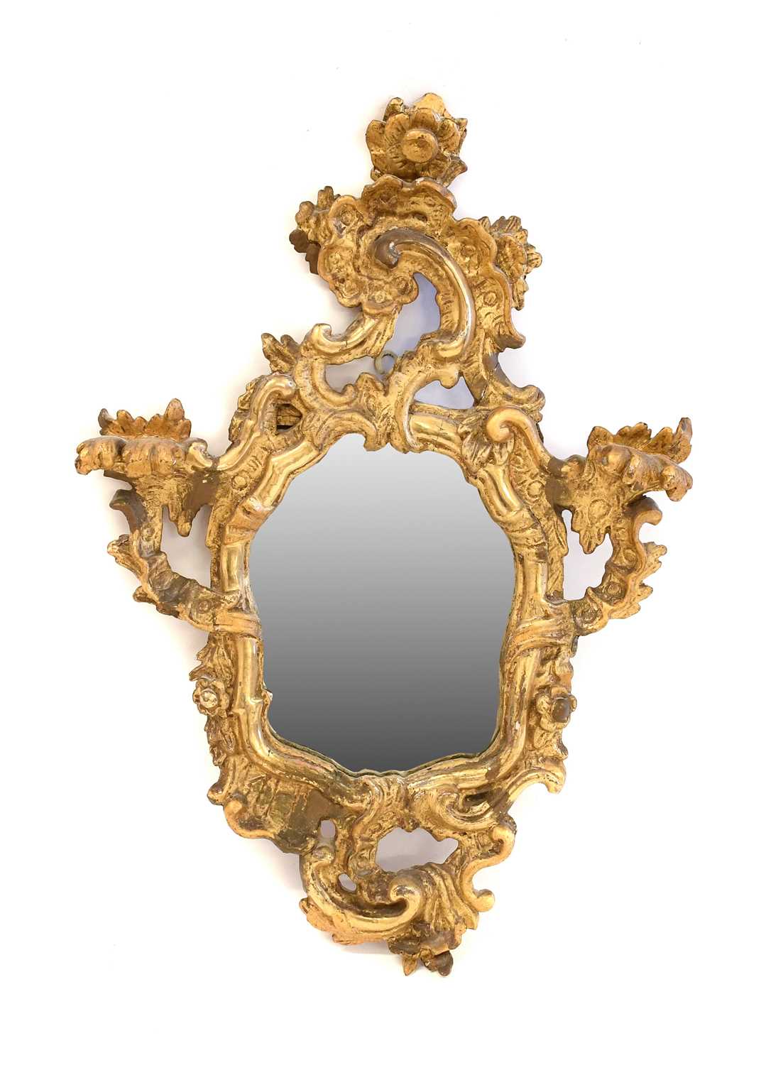 Lot 832 - An 18th Century Italian Carved Giltwood and