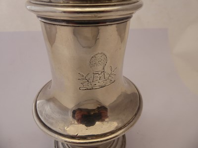 Lot 2203 - A Silver Caster