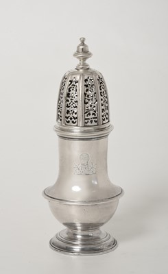 Lot 2203 - A Silver Caster