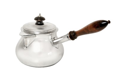 Lot 2280 - A Victorian Silver Brandy Saucepan and Cover