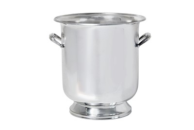 Lot 2260 - An Italian Silver Wine-Cooler or Ice-Bucket