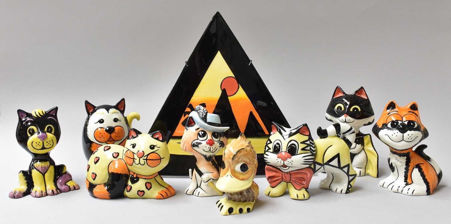 Lot 274 - Lorna Bailey Ceramics, including various cat...