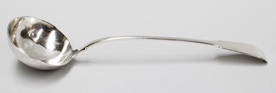 Lot 15 - A William IV Silver Soup-Ladle, by James Beebe,...