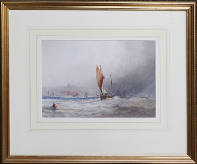 Lot 1121 - Frederick William Booty (1840-1924) Ships in...