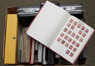 Lot 371 - Stamp Collection in Several Volumes, and loose,...