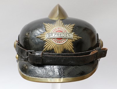 Lot 158 - An Imperial German Volunteer Firefighter's...