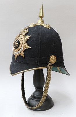 Lot 160 - A Post-1902 Officer's Home Service Helmet to...