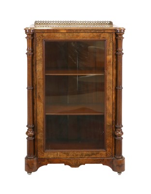 Lot 730 - A Victorian Burr Walnut and Marquetry-Inlaid...