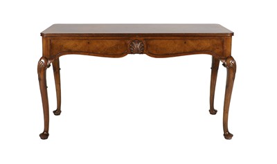 Lot 765 - A 1920/30's Walnut and Crossbanded Hall Table,...