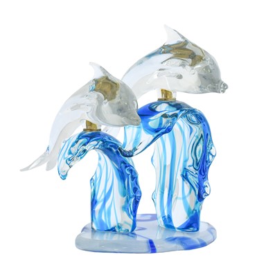 Lot 248 - A Large Murano Glass Centrepiece, probably by...