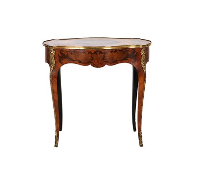 Lot 346 - ~ A Late 19th Century Rosewood, Tulipwood,...