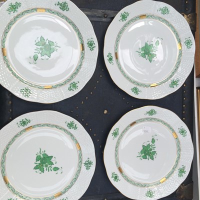 Lot 229 - A Herend Porcelain Part Dinner Service,...